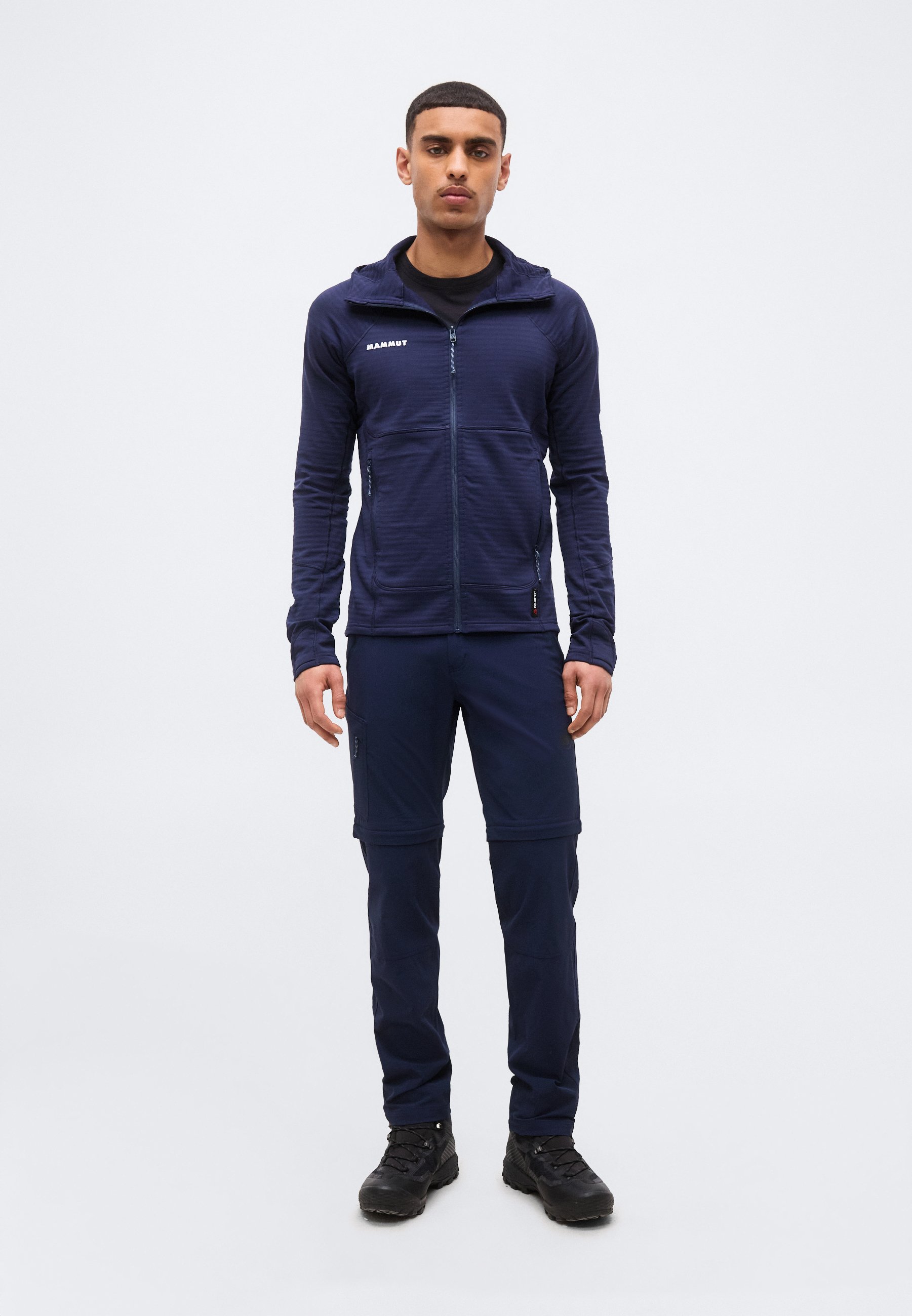 Mammut TAISS HOODED JACKET MEN - Fleece jacket - marine/dark blue
