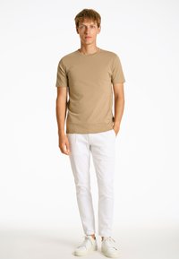 Lindbergh DRAWSTRING PANTS - Broek - cream white