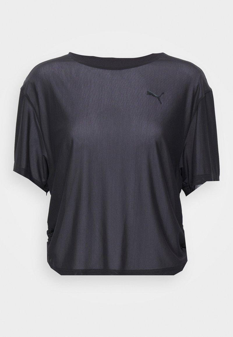 Puma T-shirt print zwart