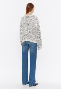 Bimba Y Lola CORTO MARFIL - Chaqueta de punto - marfil