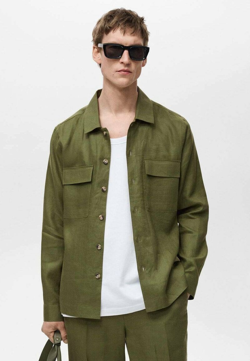 Mango UMBRIA - Cămașă - khaki