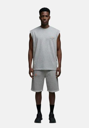Saē, T-SHIRT ASI GRIS CHINÉ HOMME - Débardeur - gris chiné