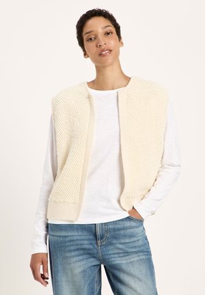 LANIUS, Waistcoat - off white