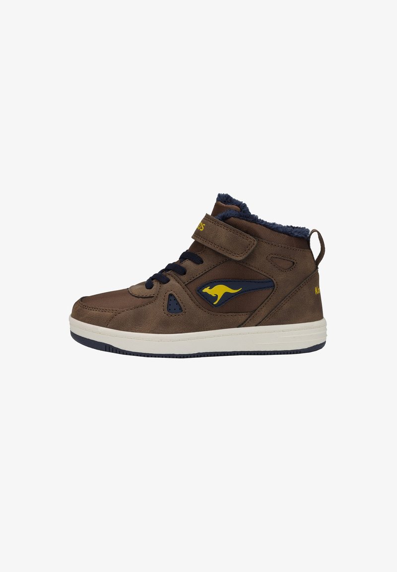 KangaROOS KALLEY UNISEX - Ψηλά αθλητικά παπούτσια - coffee dark blue