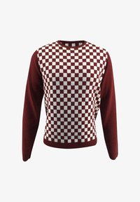 Selezionato, red chekered