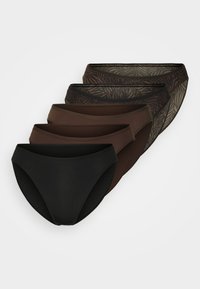 5 PACK - Braguitas - black/brown
