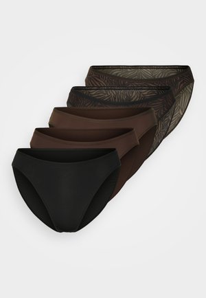 Marks & Spencer 5 PACK - Briefs - black/brown