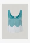 GALLEY - Topp - wave blue