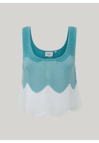 GALLEY - Top - wave blue