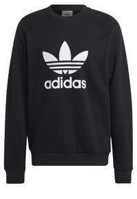 adidas Originals TREFOIL CREW - Sweatshirt - black