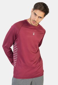 Spyder - Langarmshirt - burgundy Thumbnail-Bild 1