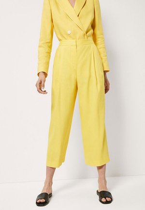Pantalon classique - yellow