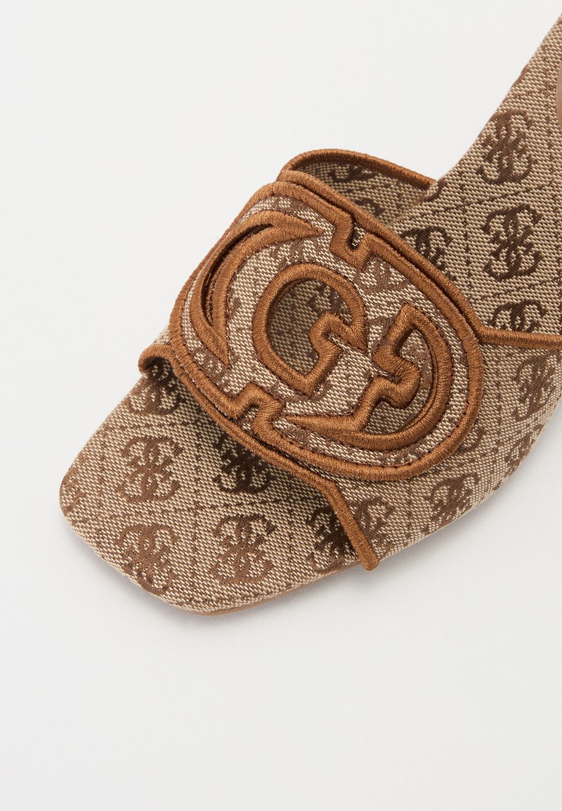 Escarpins à Plateforme G By Guess - Taille 8 Femme - Marron/Beige - Neuf Sans Emballage