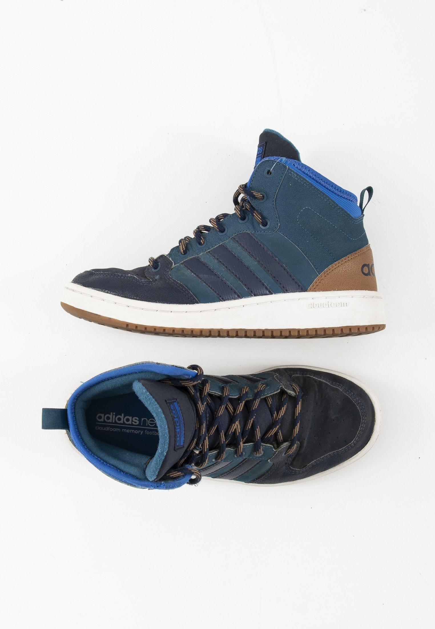 adidas Originals Sneakers hoog - blue/Blauw - Zalando.nl