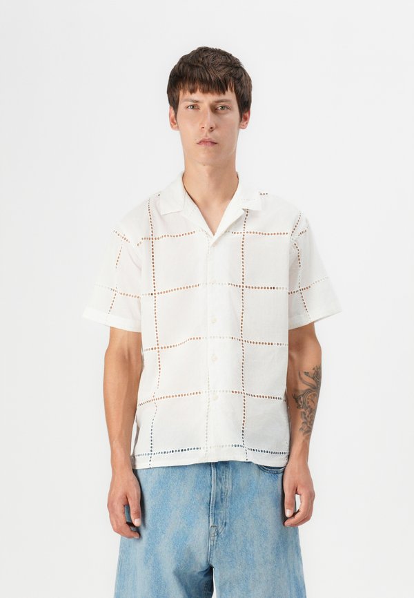 JORSUMMER LUKE ANGLAISE RESORT - Hemd - cloud dancer