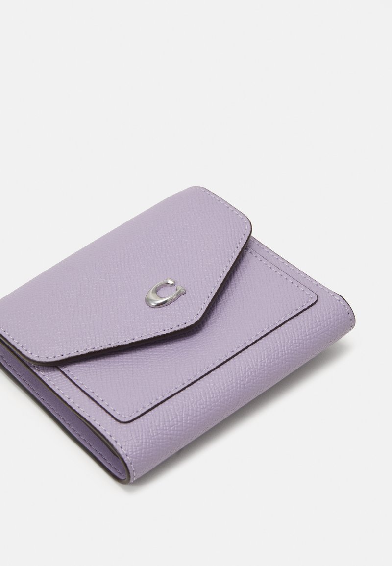 coach small purple wallet