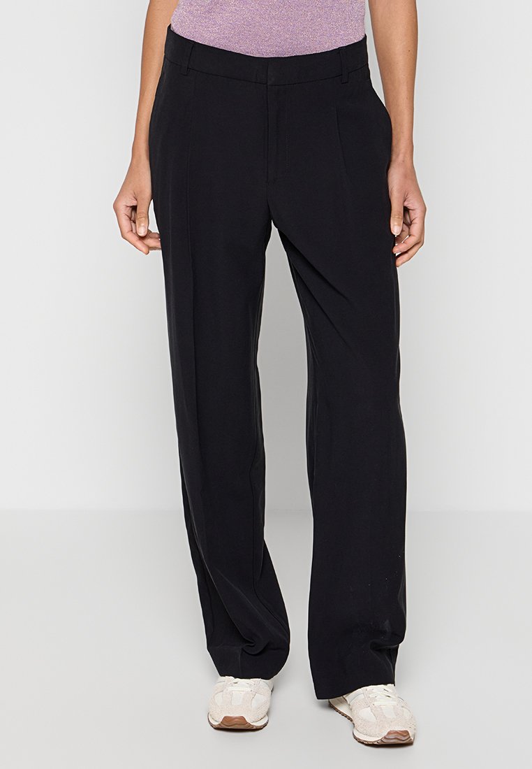 Mango Broek zwart