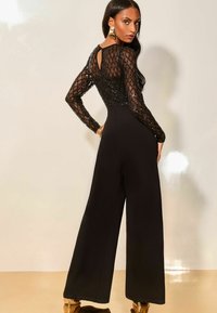 Lipsy SEQUIN - Jumpsuit - black