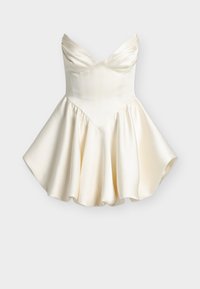 AVELLA BUBBLE HEM MINI DRESS - Robe de soirée - ivory