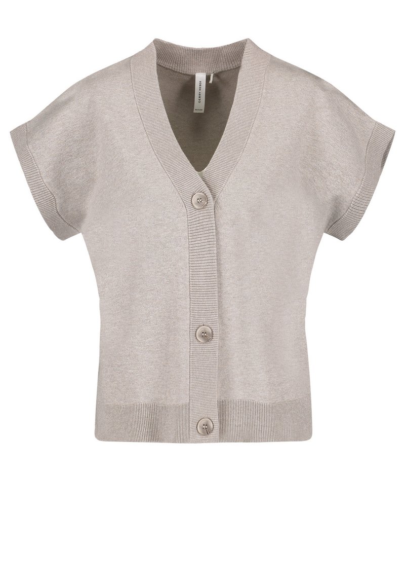 Damen Strickjacken | Gerry Weber Strickjacke dark clay melange/grau-meliert - IZ66092 Damen Strickjacken | Gerry Weber Strickjacke dark clay melange/grau-meliert - IZ66092