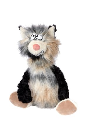 KIEZ MAUZ BEASTSTOWN - Cuddly toy - beige schwarz weiß