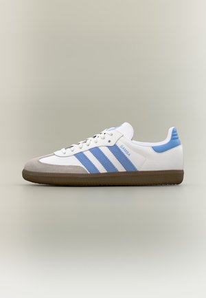 adidas Originals, SAMBA OG UNISEX - Zapatillas - footwear white/blue fusion