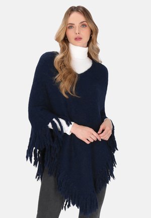 PONCHO - Cape - navy