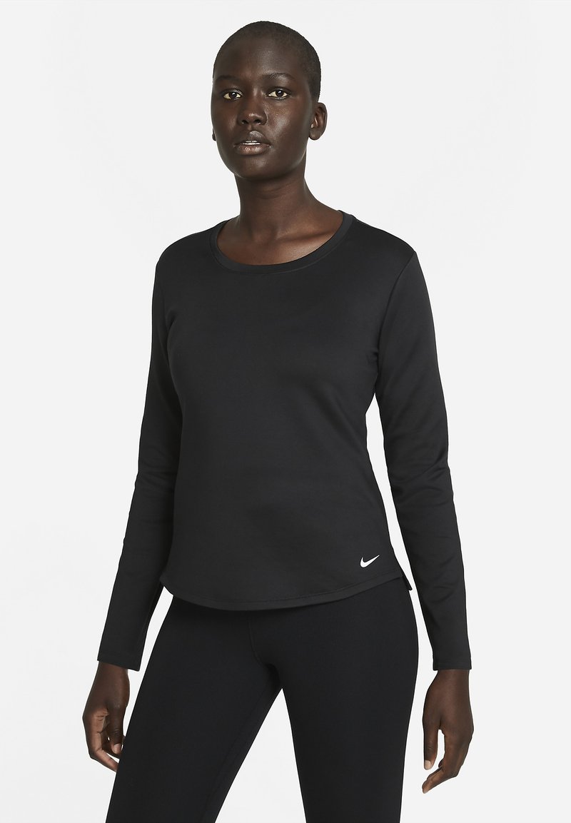 Nike Performance - ONE - Top s dlouhým rukávem - black/white, Zvětšit