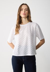 Anna Field - Print T-shirt - blanc de blanc Thumbnail Image 1