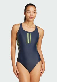 adidas Performance STRIPES GRAPHIC - Traje de baño - legend ink