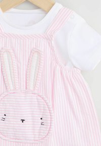 Next REGULAR FIT - SHORT SLEEVE SET - Bodi - pink bunny face