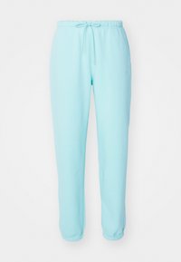 JORDAN BROOKLYN FLEECE - Spodnji deli trenirk - light dew/white