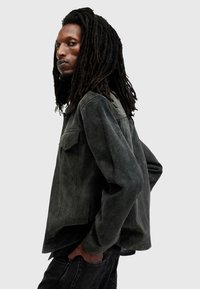 AllSaints HOPPER - Læderjakker - black