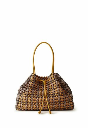 Borbonese, LA NIDO SHOPPING BAG LARGE - Borsa a mano - yellow