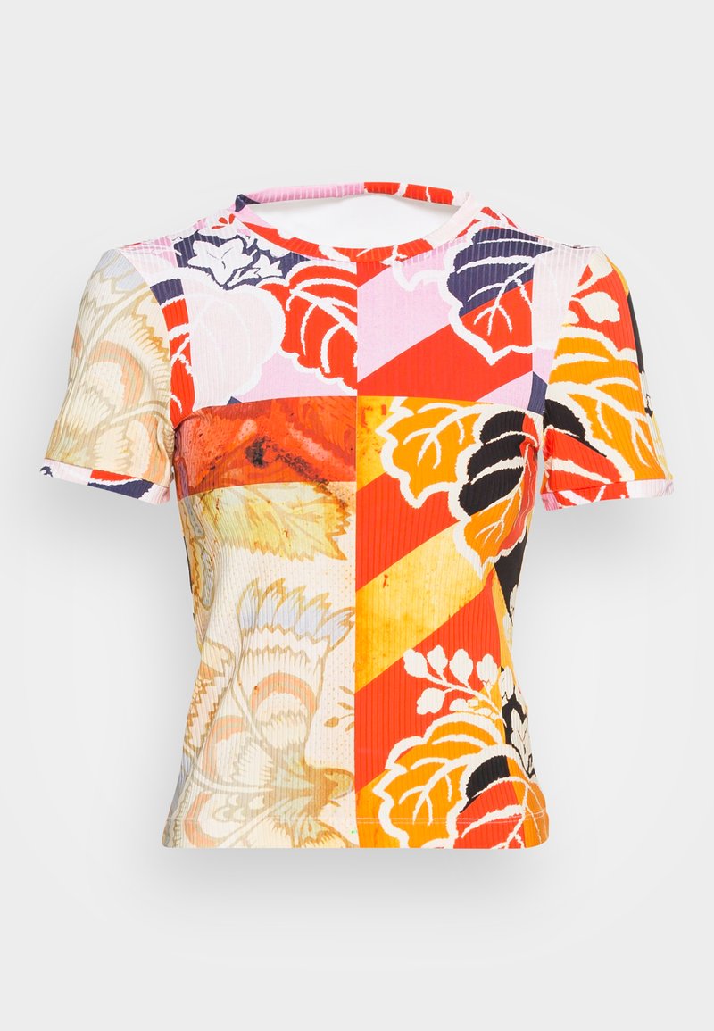 Desigual T-shirt print meerkleurig