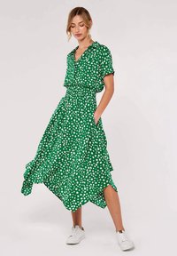 DOT SMOCK - Skjortklänning - green — klänning med fickor från Zalando