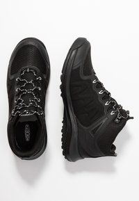 Keen EXPLORE MID WP - Hikingschuh - black/star white