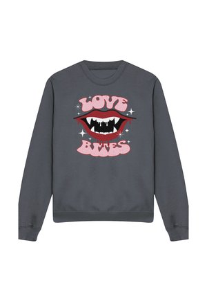 Universal Studios, UNIVERSAL MONSTERS VALENTINE'S DAY DRACULA LOVE BITES - Sweatshirt - anthracite