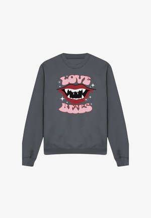 Universal Studios, UNIVERSAL MONSTERS VALENTINE'S DAY DRACULA LOVE BITES - Sweatshirt - anthracite