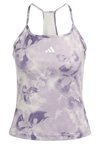 TRAIN ESSENTIALS ALL OVER PRINT FLOWER TANK - Top - putty mauve/preloved fig