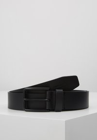 Zign by Zalando - LEATHER UNISEX - Belt - black Thumbnail Image 1