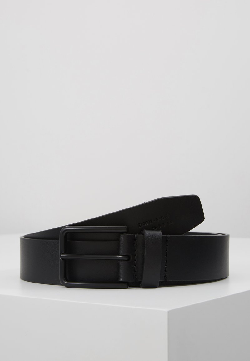 Zign by Zalando - LEATHER UNISEX - Belt - black, Enlarge