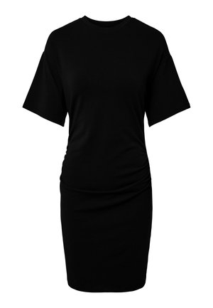 Pieces, MINI DRESS PCALLI - Φόρεμα σε ίσια γραμμή - black