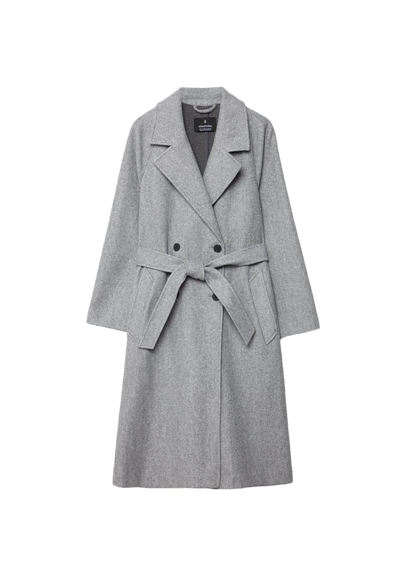 Stradivarius Trenchcoat grijs Stradivarius Trenchcoat grijs