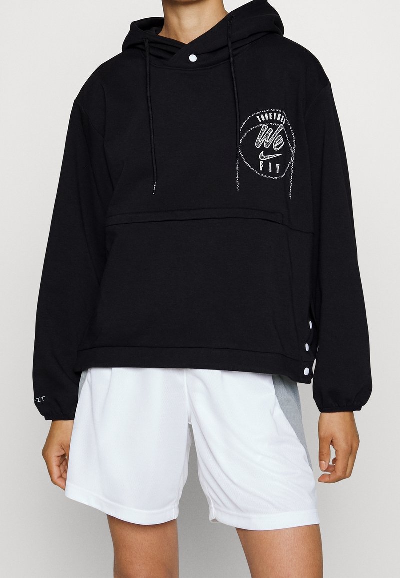 Nike Performance Jersey con capucha - black