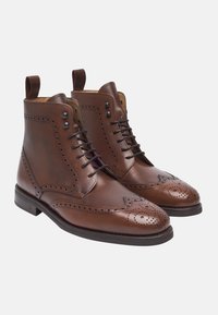 Henry Stevens Stivaletti stringati - mittelbraun