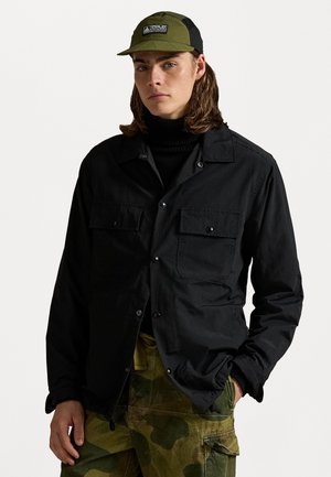 LIGHTWEIGHT OVERSHIRT - Camicia - black