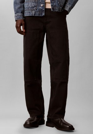 Calvin Klein Jeans, STRAIGHT CARPENTER JEANS - Дънки с прав крачол - classic black