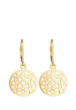 ORNAMENT FLOWER - Øreringe - gold-coloured