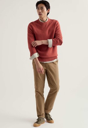 Maglione - red - dusty copper